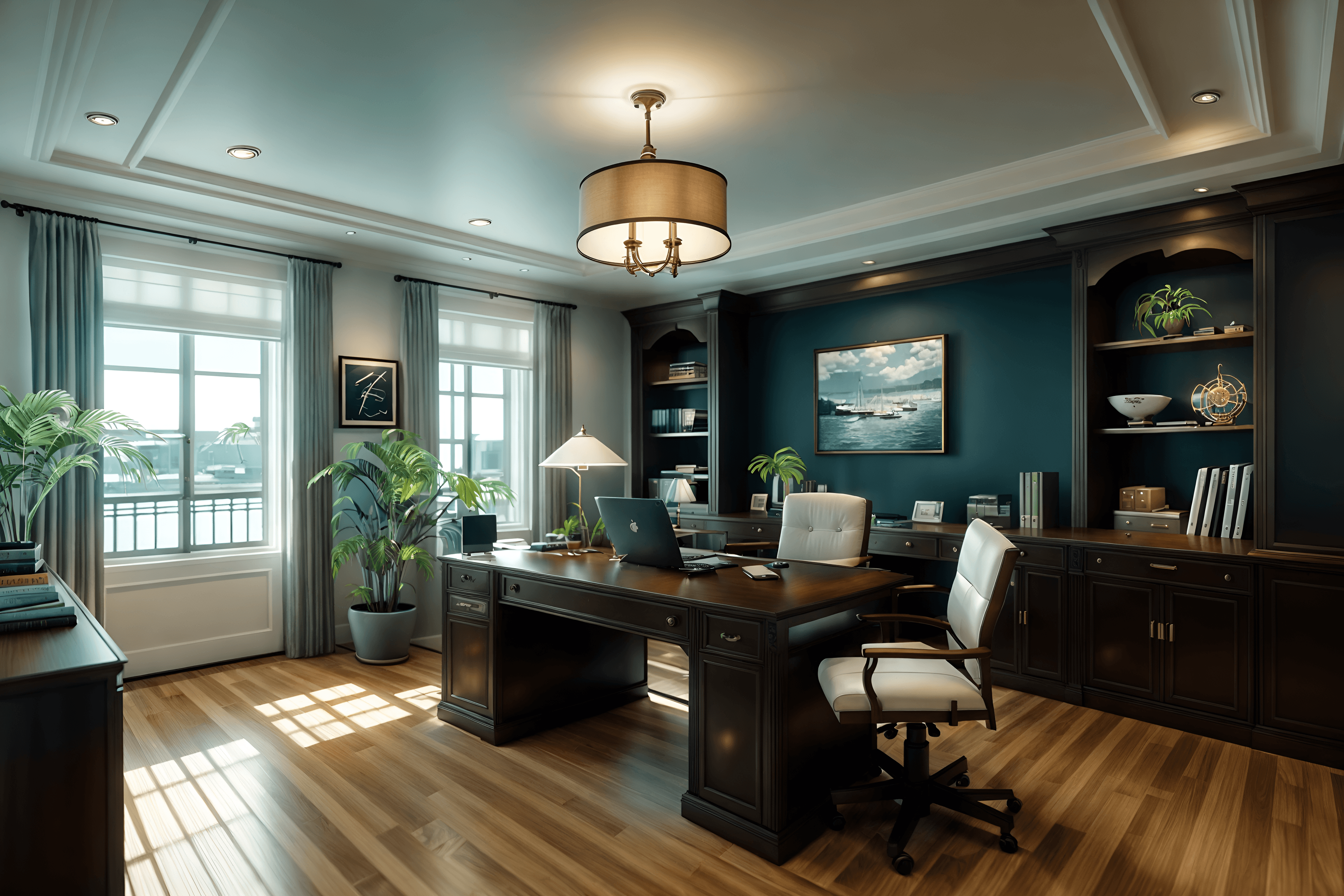Nautical Style interior design example 2