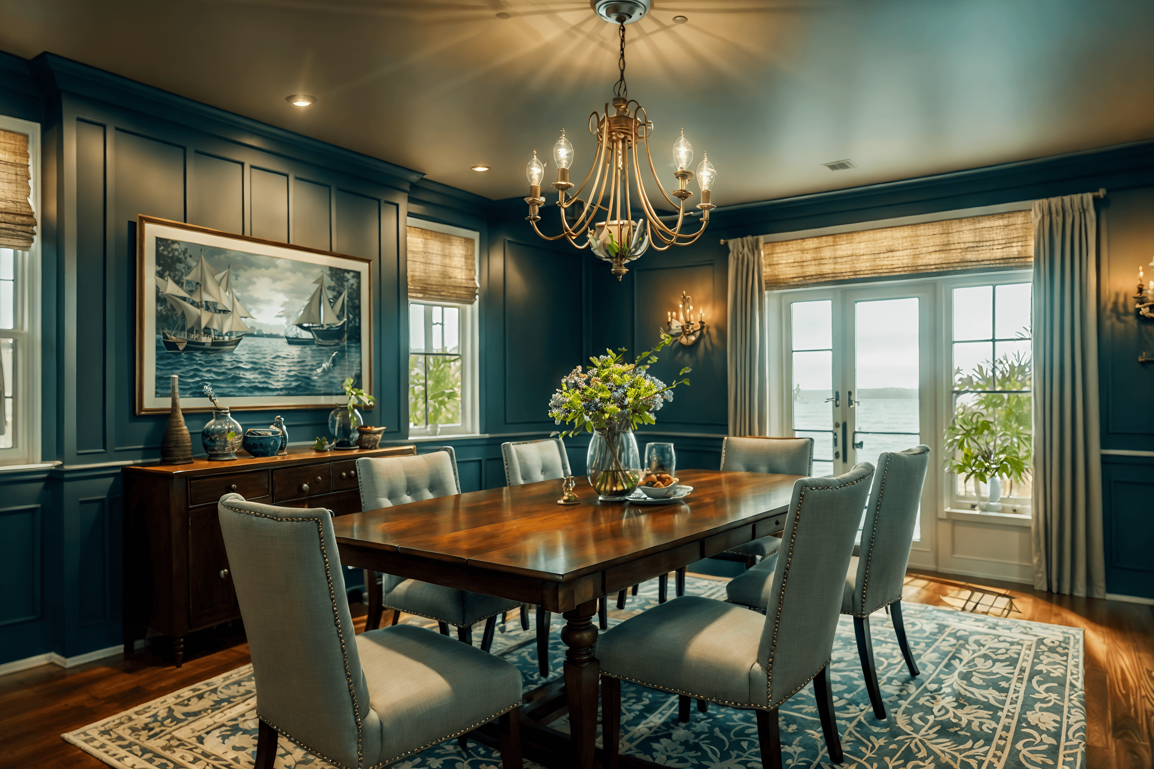 Nautical Style interior design example 4