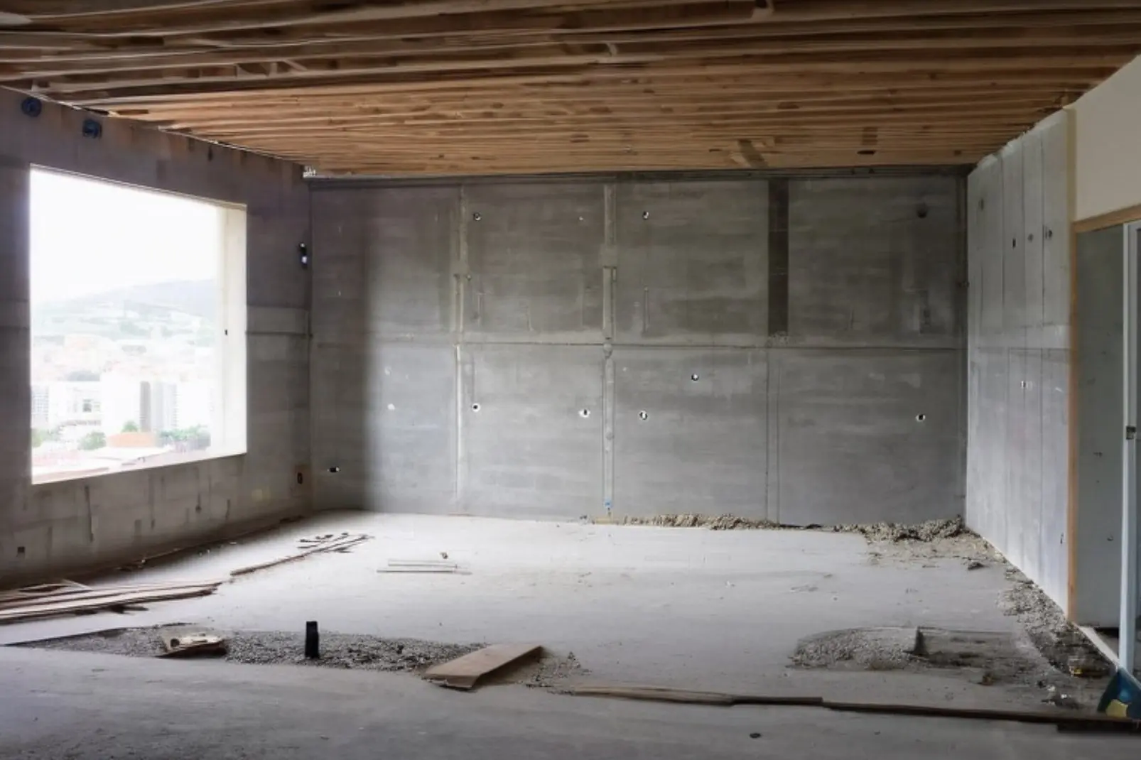 Original empty room